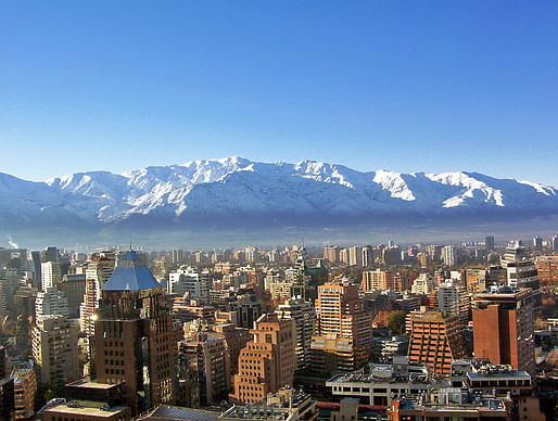 Sitting right on the seismically active "Ring of Fire," Chile's strict building codes appear to have taken the edge off recent massive earthquakes. (Photo of Santiago de Chile via Wikipedia)