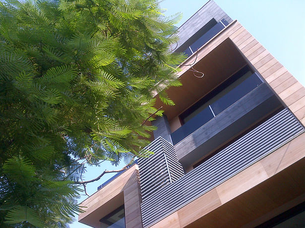 Looking up the Facade