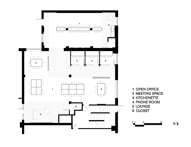 Office Plan by Synecdoche Design
