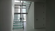 Custom Glass Staircase in South Beach