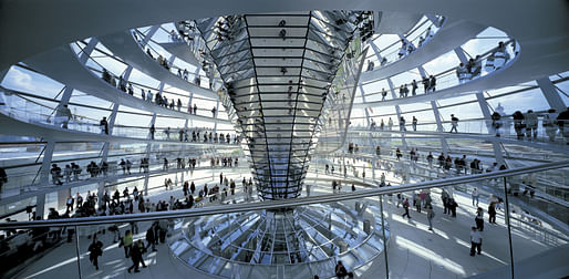 The interior of the Reichstag in Berlin. Image: Rudi Meisel 