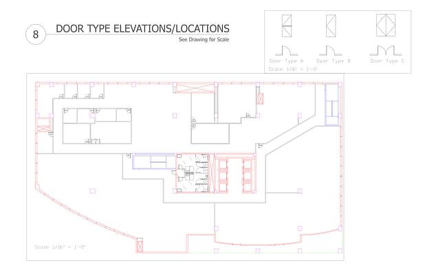 Door Type Elevations & Locations
