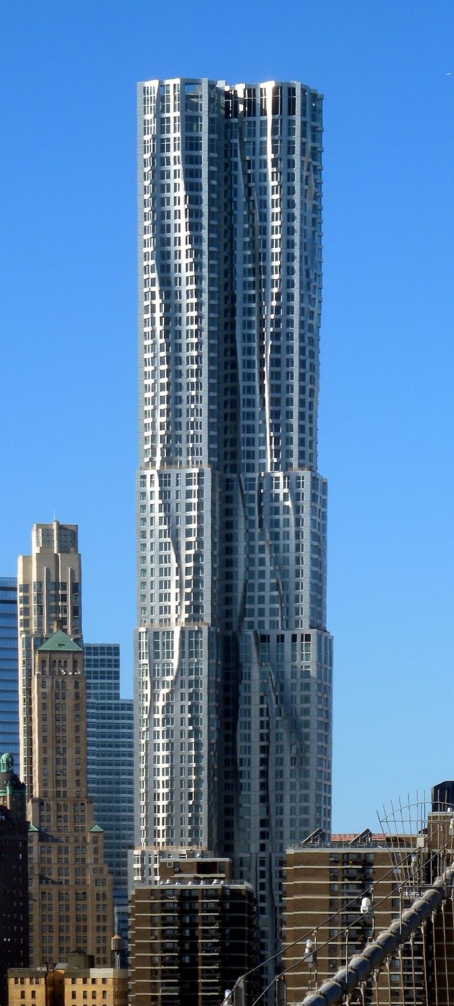 Frank Gehry's 8 Spruce Street (via Wikipedia).