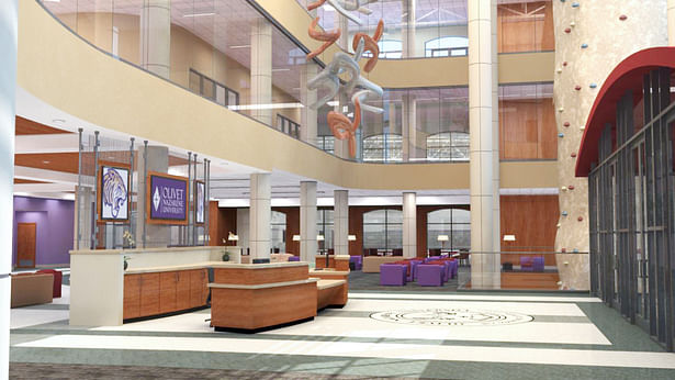 Student Life & Recreation Center Lobby
