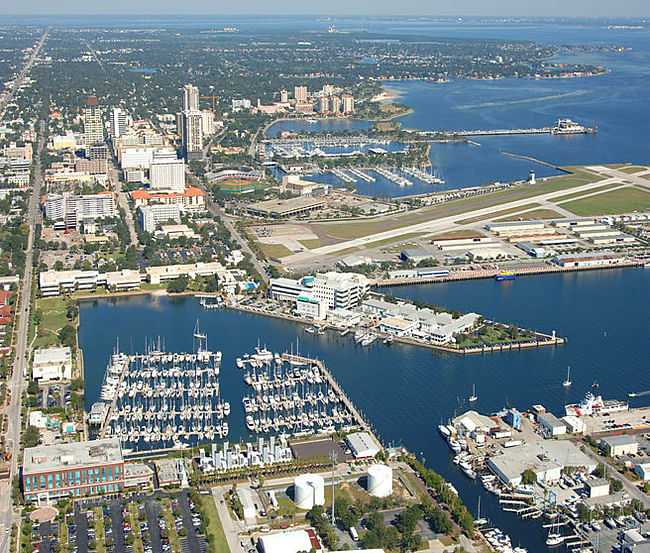 St. Petersburg launches a second RFQ for a new redesign of the Pier: City of St. Petersburg, Florida. Image via St. Petersburg Pier RFQ.