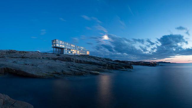 AZ Awards 2015 - Commercial  ⁄ Institutional Architecture Over 1,000 Square Meters: Saunders Architecture: Fogo Island Inn, Newfoundland, Canada. Photo credit: AZ Awards 2015 