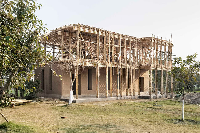 Locally manufactured school in Pakistan by Roswag Architekten, Germany