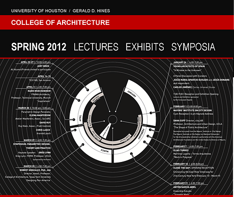 UH CoA Spring 2012 Lectures / Exhibits / Symposia