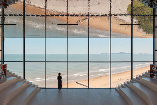 OPEN Architecture's Sun Tower in Yantai, China. Photo: Jonathan Leijonhufvud 