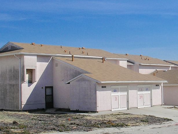 Naval housing was unoccupied for over twenty years / As Senior Project Architect, also prepared a Reuse Observation Report