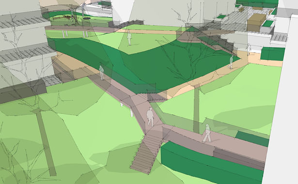 Tyson Road Residential Development Landscape Sketch Visualisation