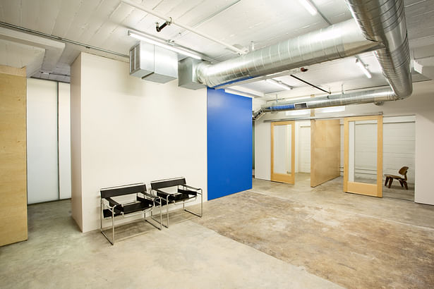 sustainable office TI in loft warehouse building. off the shelf budget details + finishes. natural materials | bright spaces | functional program. 4,073 sq ft