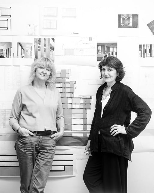 Yvonne Farrell and Shelley McNamara of Grafton Architects.
