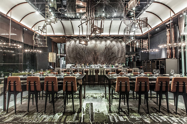 Shortlisted in Bars & Restaurants: Ammo Bar + Restaurant by WANG (Hong Kong)