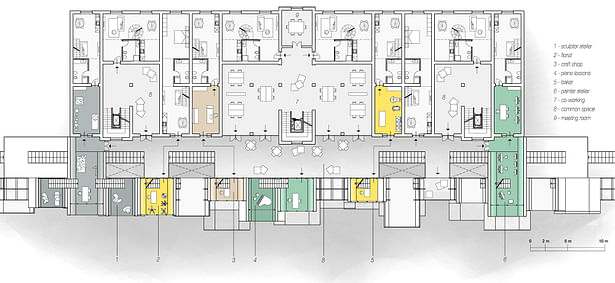 Palazzina Comando 2nd Floor