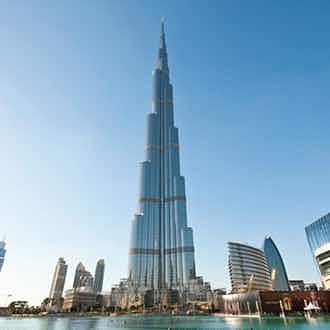 Burj Khalifah, the tallest tower in the world - Dubai