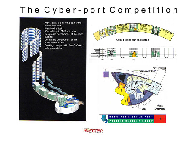 Cyberport, Hong Kong-office plan-competition submission