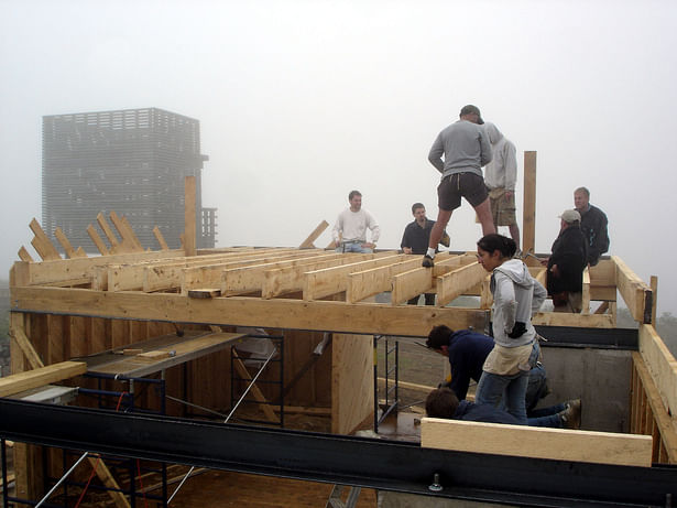 Mezzanine Wood Floor Framing