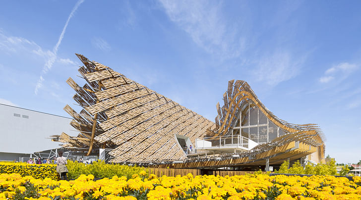 The China Pavilion for Expo Milano 2015. Photo © Sergio Grazia.