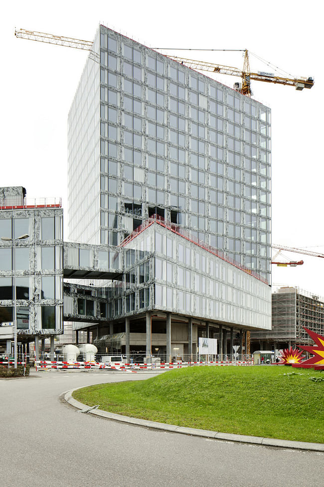 Allianz Headquarters under construction by Wiel Arets Architects