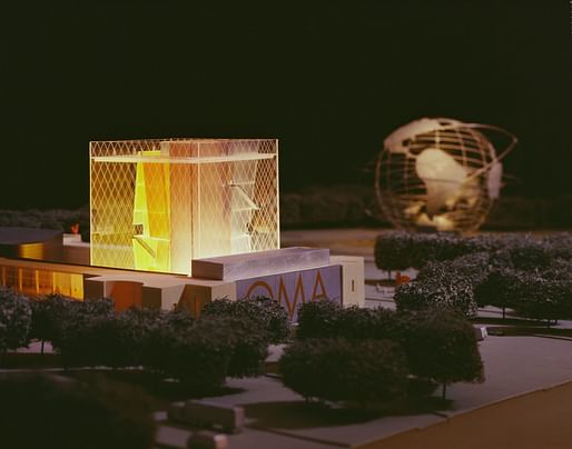 Queens Museum of Art Competition model. Image © Paul Davis Architects 