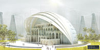 Dubai Creek Mosque | Design Competition Entry 