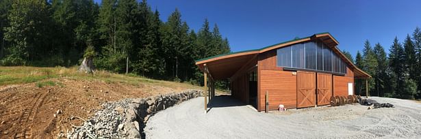 Cow Barn Exterior