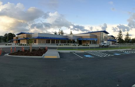 Saint Helens Middle School - nearing completion, Soderstrom Architects, 2019