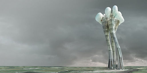 Honorable Mention at the eVolo 2012 Skyscraper Competition: Coal Power Plant Mutation Bogdan Chipara (Image: Bogdan Chipara)