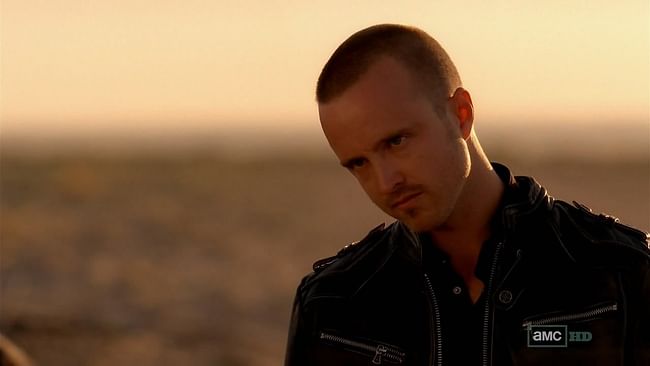 Jesse Pinkman considers his options.