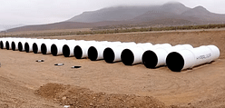 A first look at the Hyperloop's real tubes and imagined winged terminals