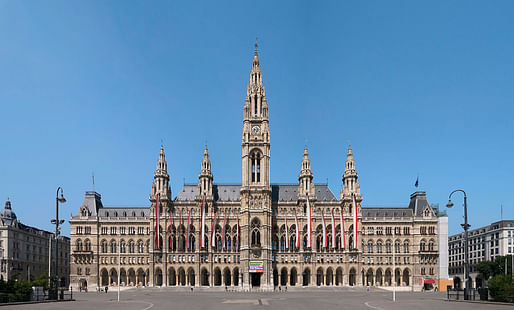 Vienna's mighty City Hall. Photo: Thomas Ledl/Wikipedia.