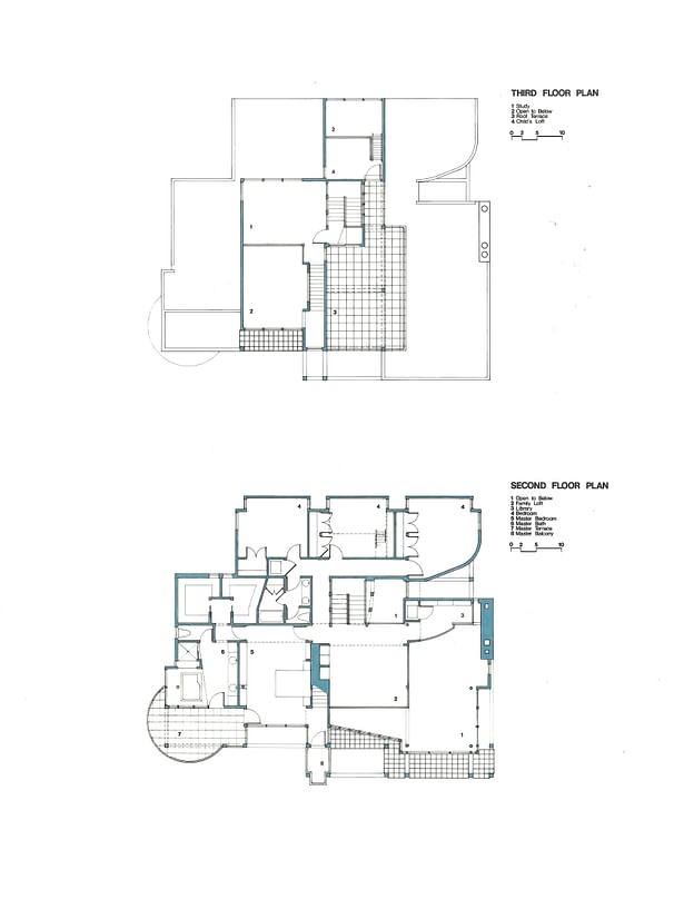 2nd & 3rd Floor Plans