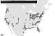 MEGA-REGIONS 2050. Current 2050 growth projections in the U.S. don’t factor what will likely become the most critical determinant of successful urbanism: water supply. Credit: the Continental Compact team.