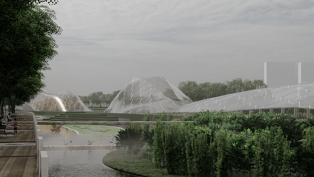 Dome and filtration view