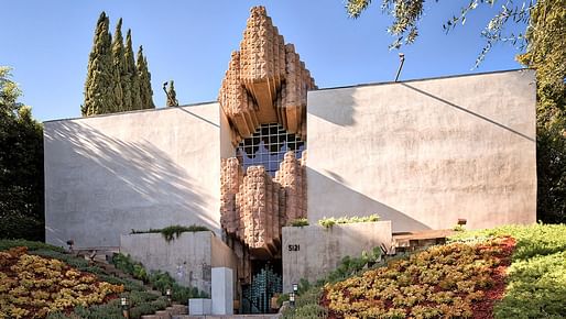 Sowden House, by Lloyd Wright. Photo by Andrew Pielage.