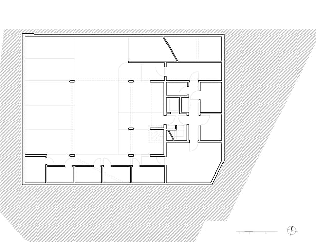 Underground floor pla Apropos Architects