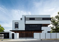 Rounded Corner House in Malaysia