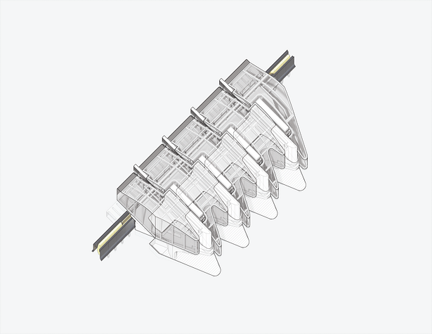 Plastics + Stamping Facility _ Axonometric