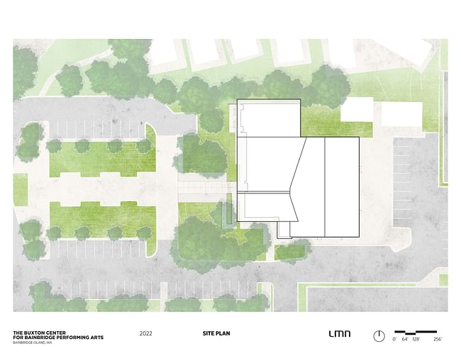 Site plan. Image credit: LMN Architects