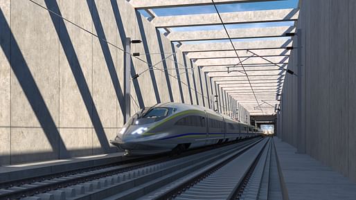 Rendering Courtesy the California High-Speed Rail Authority