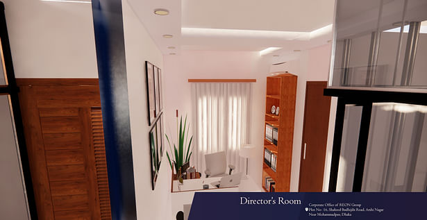 Render Image- Director's room