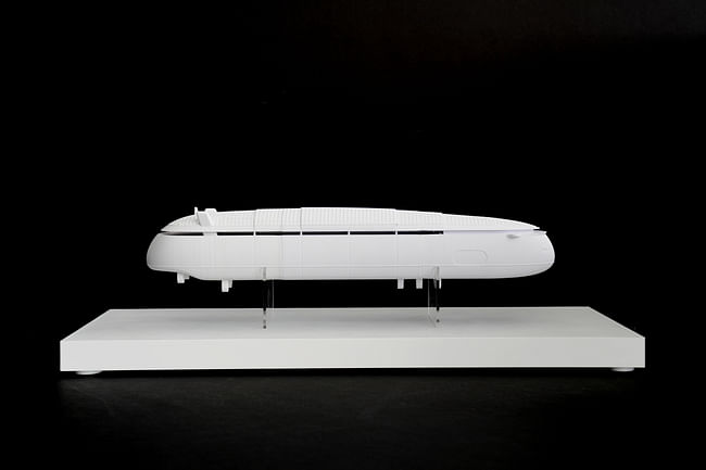 Production vessel model. Image: Bjarke Ingels Group