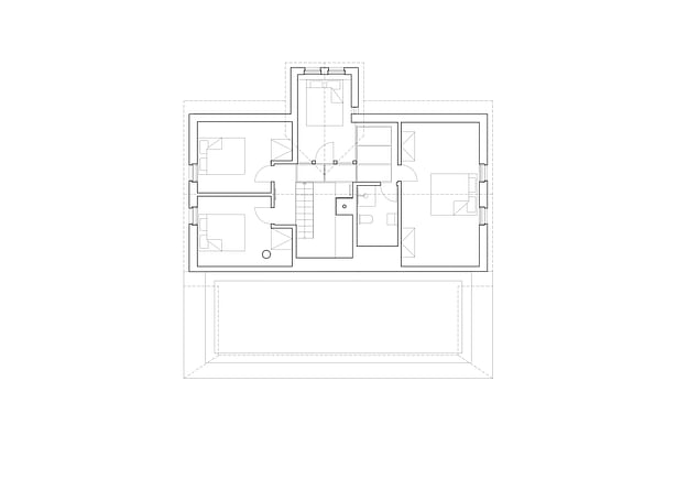 First Floor Plan Mjölk architekti