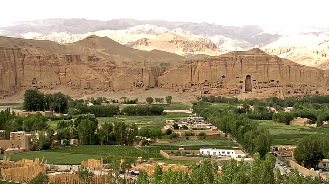 The Bamiyan Valley in Afghanistan.