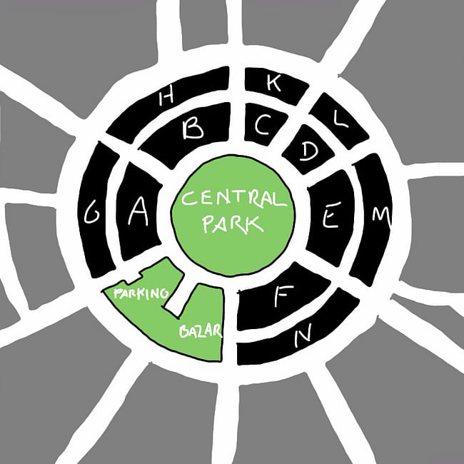 Connaught Place Plan