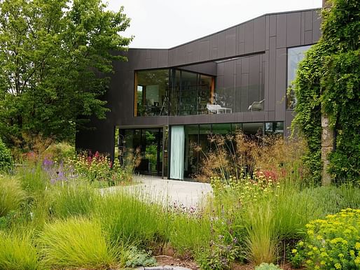 2021 RIBA House of the Year winner 'House on the Hill' by Alison Brooks Architects. Photo: BBC Channel 4.