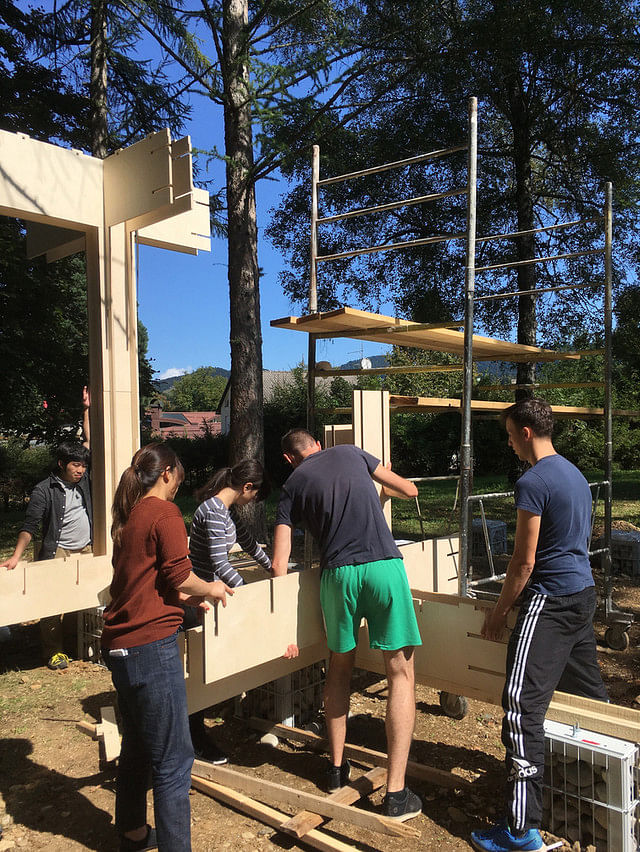 Slovenia Community Pavilion - under construction