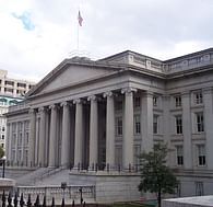 Main U.S. Department of Treasury, Washington, DC.