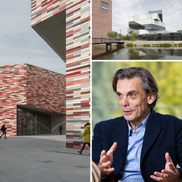 IMAGES, clockwise from left: * M9 Museum District, Venice Mestre, architecture by Sauerbruch Hutton, photographed by Jan Bitter * Experimenta, Heilbronn, architecture by Sauerbruch Hutton, photographed by Jan Bitter * Matthias Sauerbruch, photographed by Kalle Koponen 